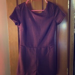 Maroon Romper
